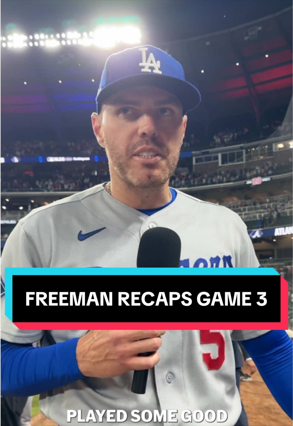 Freddie Freeman recaps NLDS Game 3!