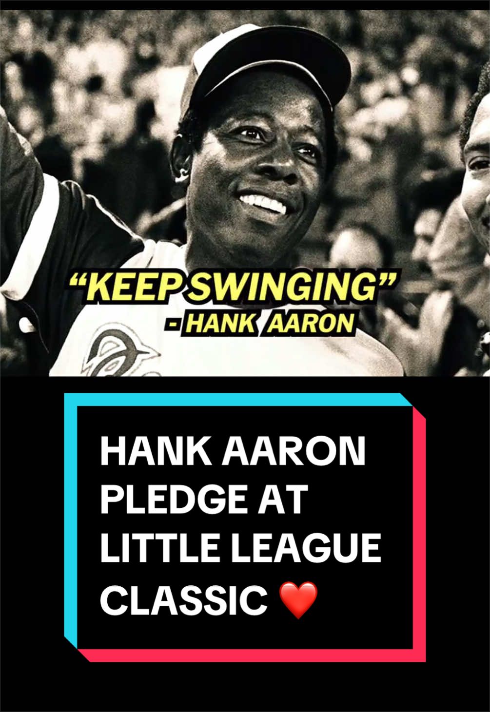 Hank Aaron's legacy isn't just history, but a future we carry forward.