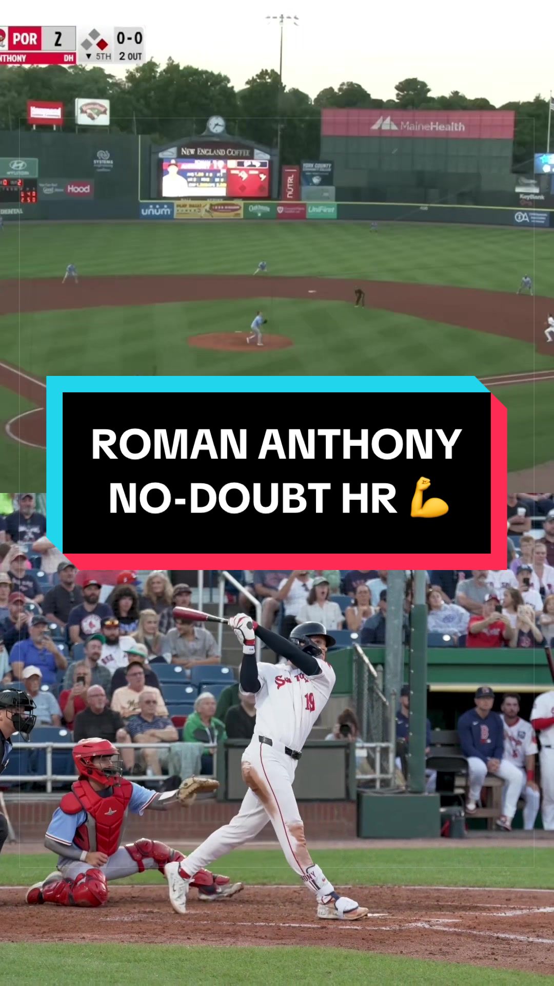 Roman Anthony no-doubt home run! 