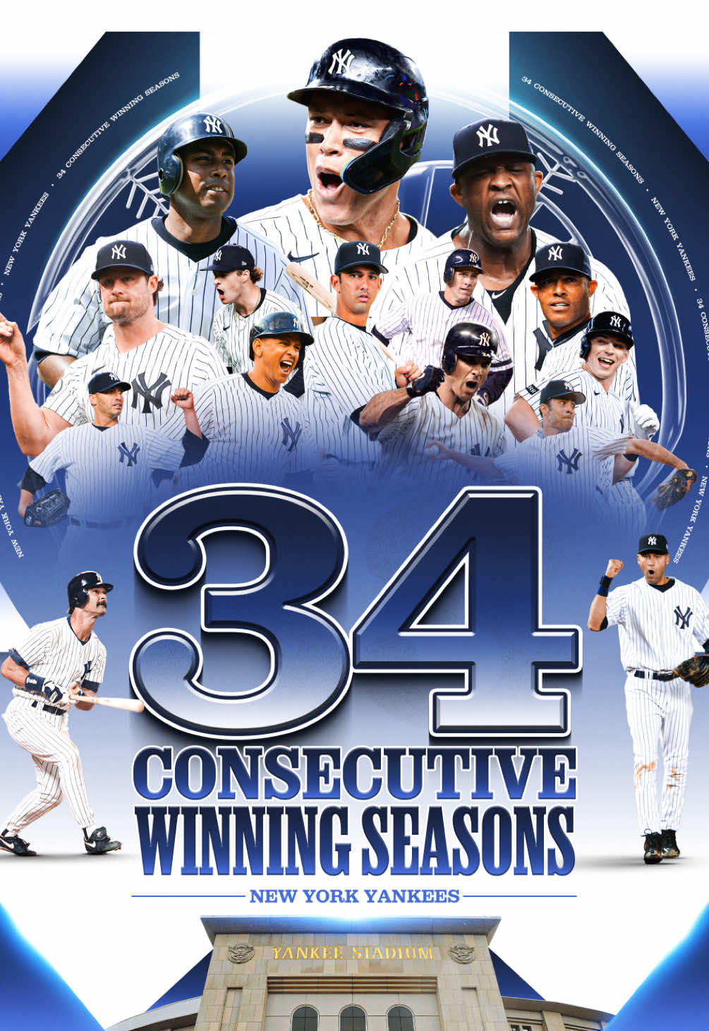What an accomplishment for the Yankees 👏