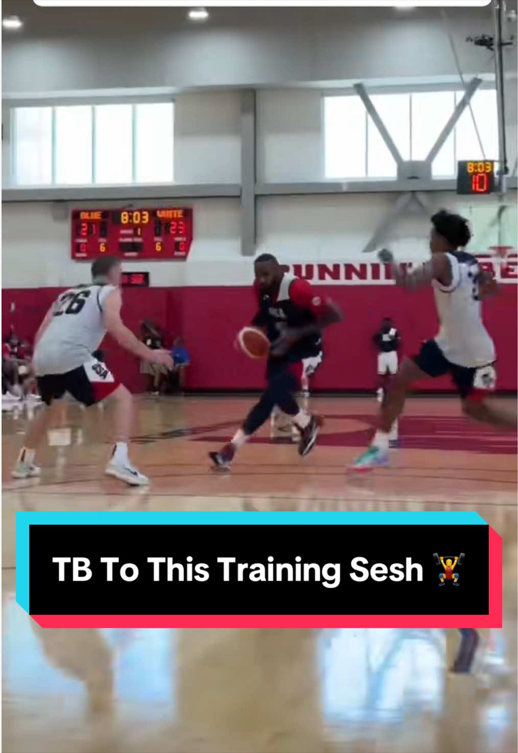 Throwback to training camp for the USABMNT 💪 
