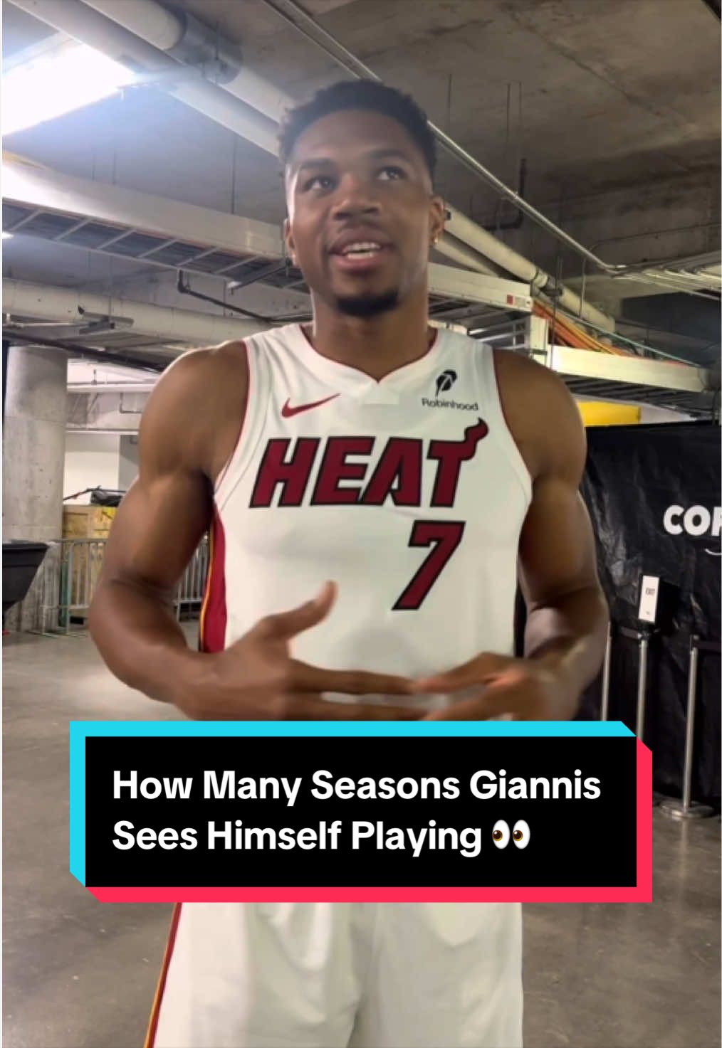 Year 14 for Giannis and he is looking forward to many more 😤 