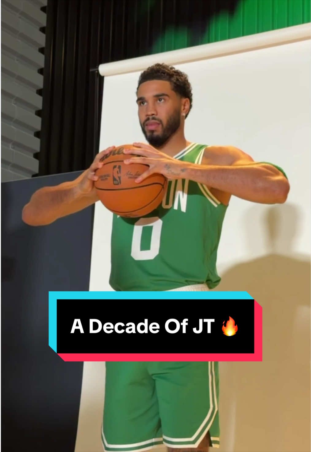 Jayson Tatum's 10th Celtics Media Day! ✅ 