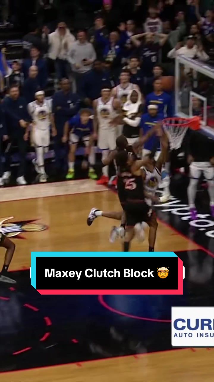 This Tyrese Maxey block from December needs a spot in NBA Defense Week 😱 