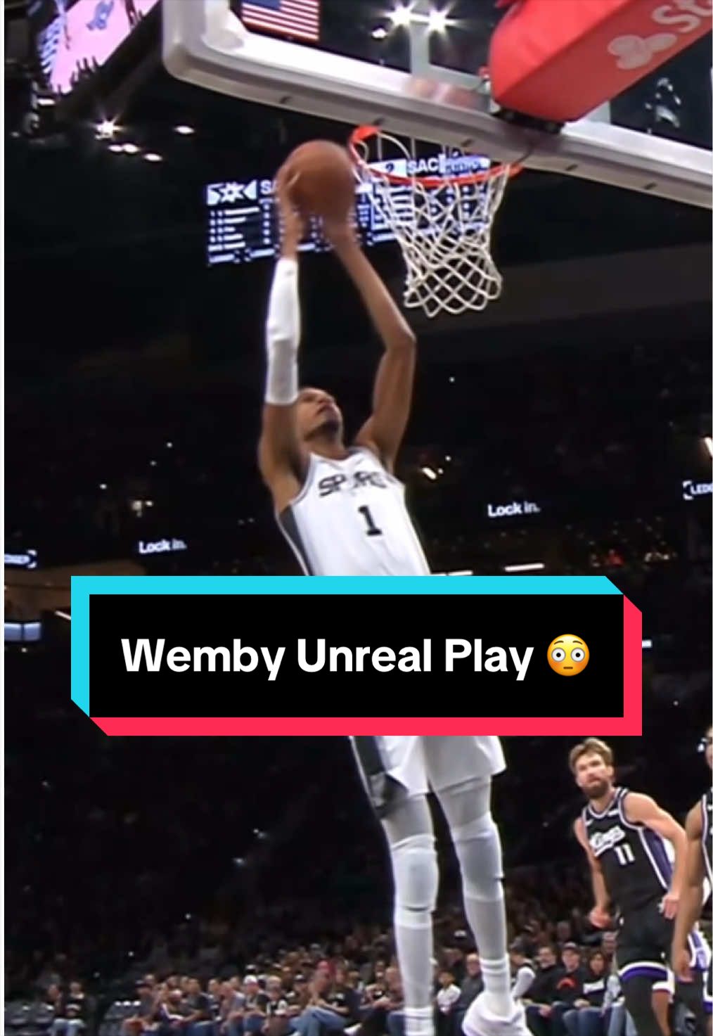 Still not over this Wemby self-lob 😮‍💨 