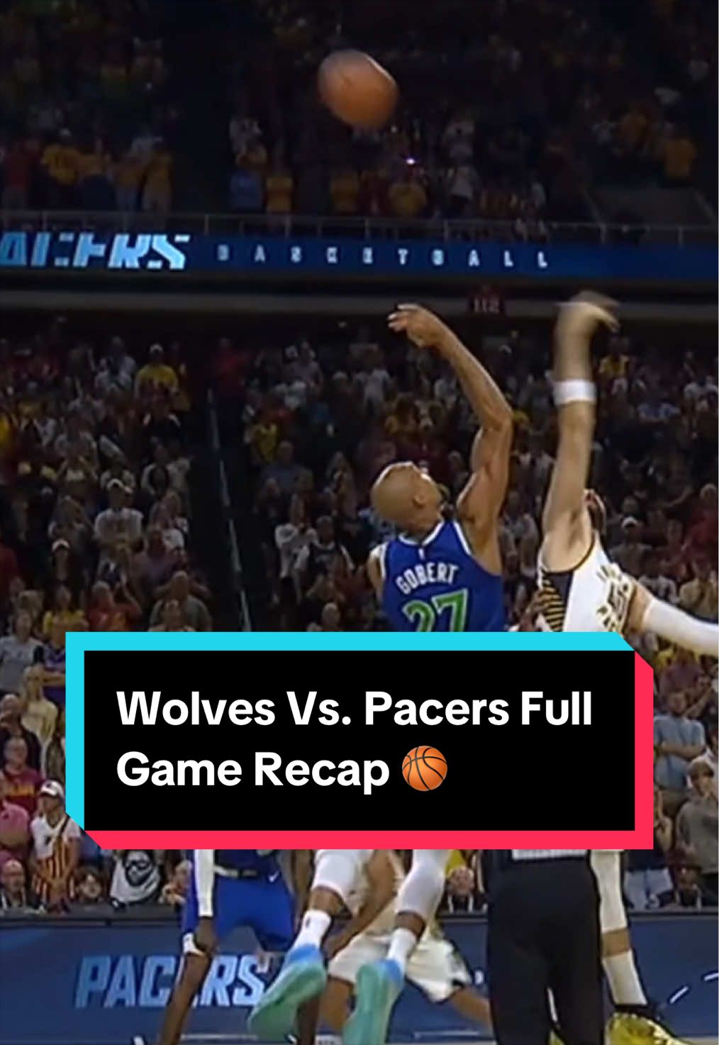 Quick rewind ⏮️. Full recap. Here’s everything from tonight @Timberwolves vs. @Pacers 🏀 