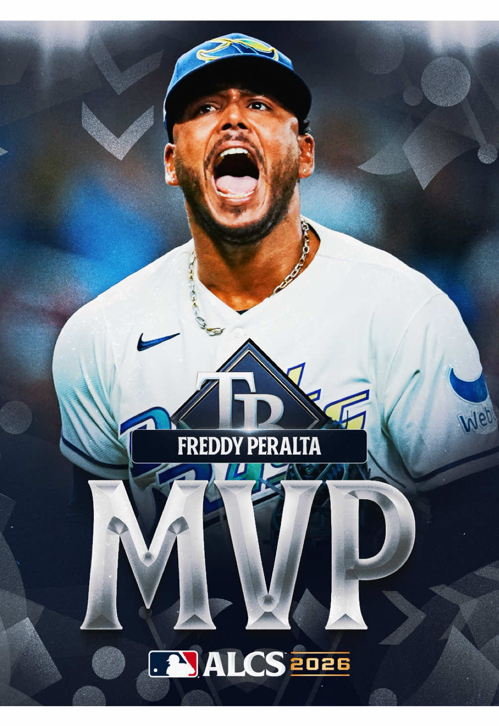 Freddy Peralta pitched in three of the Rays four ALCS victories, including starting and winning the Game 6 clincher!