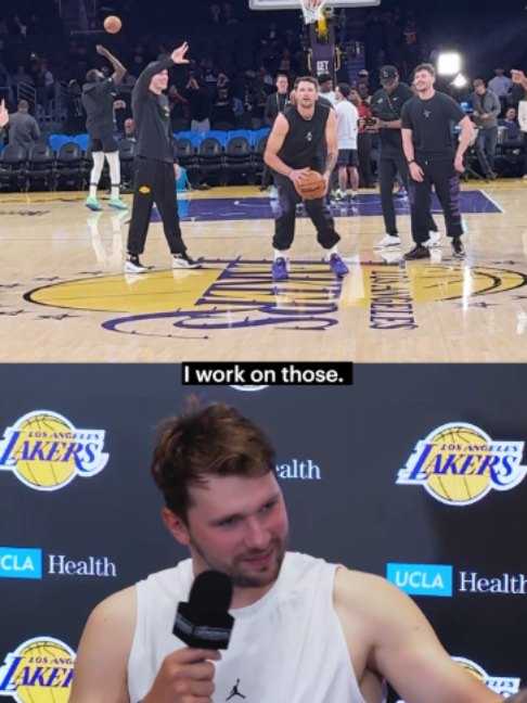 "I work on those" -- Nothing new for Luka 