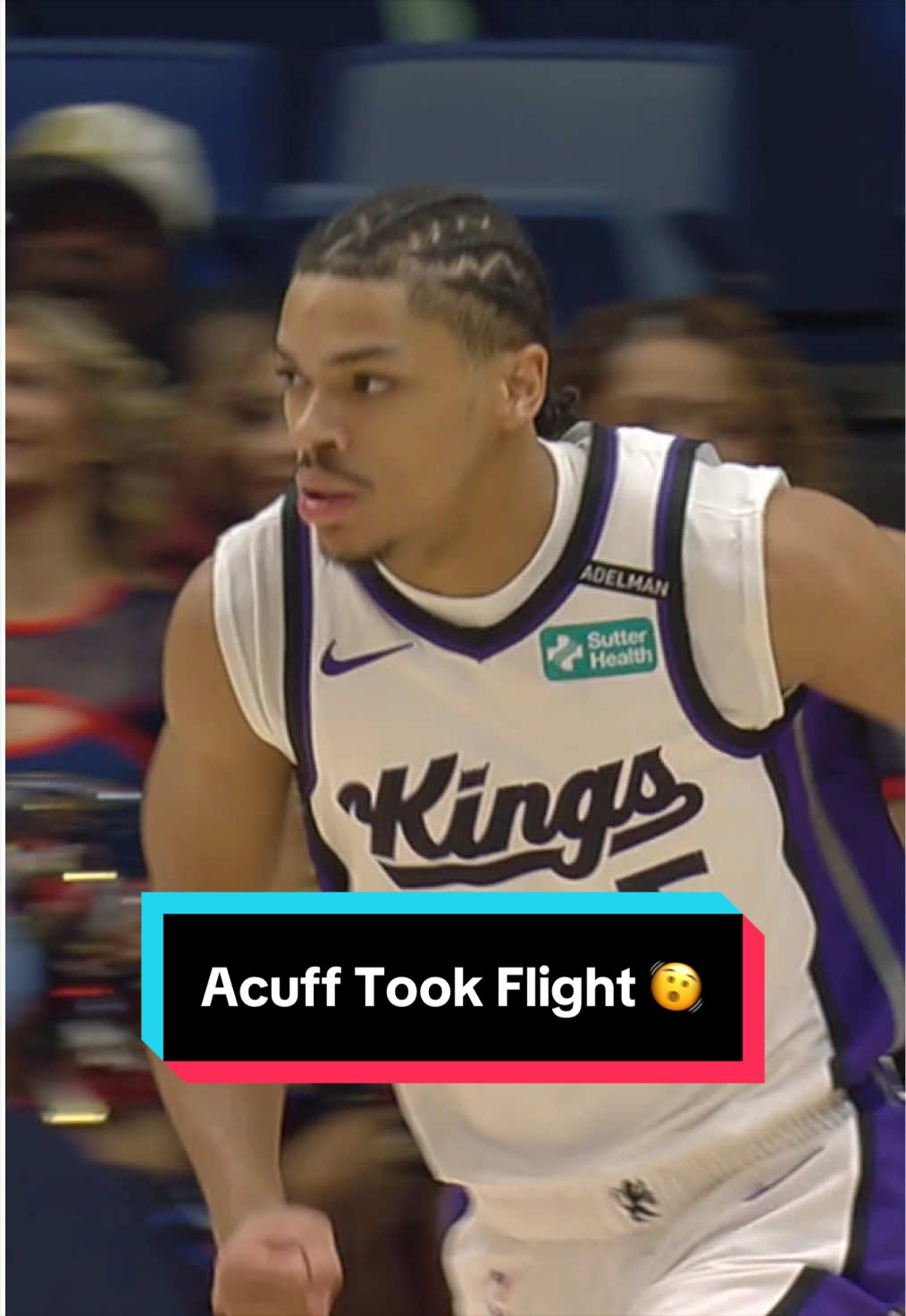 Darius Acuff Jr. takes off in transition and throws down the jam 😱 