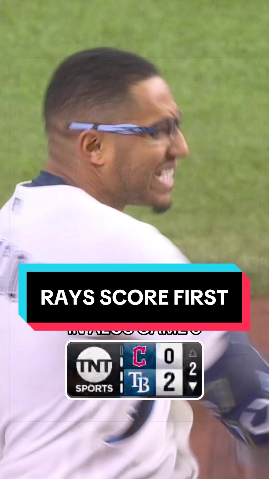 Richie Palacios kept his at-bat alive with an emergency swing ...