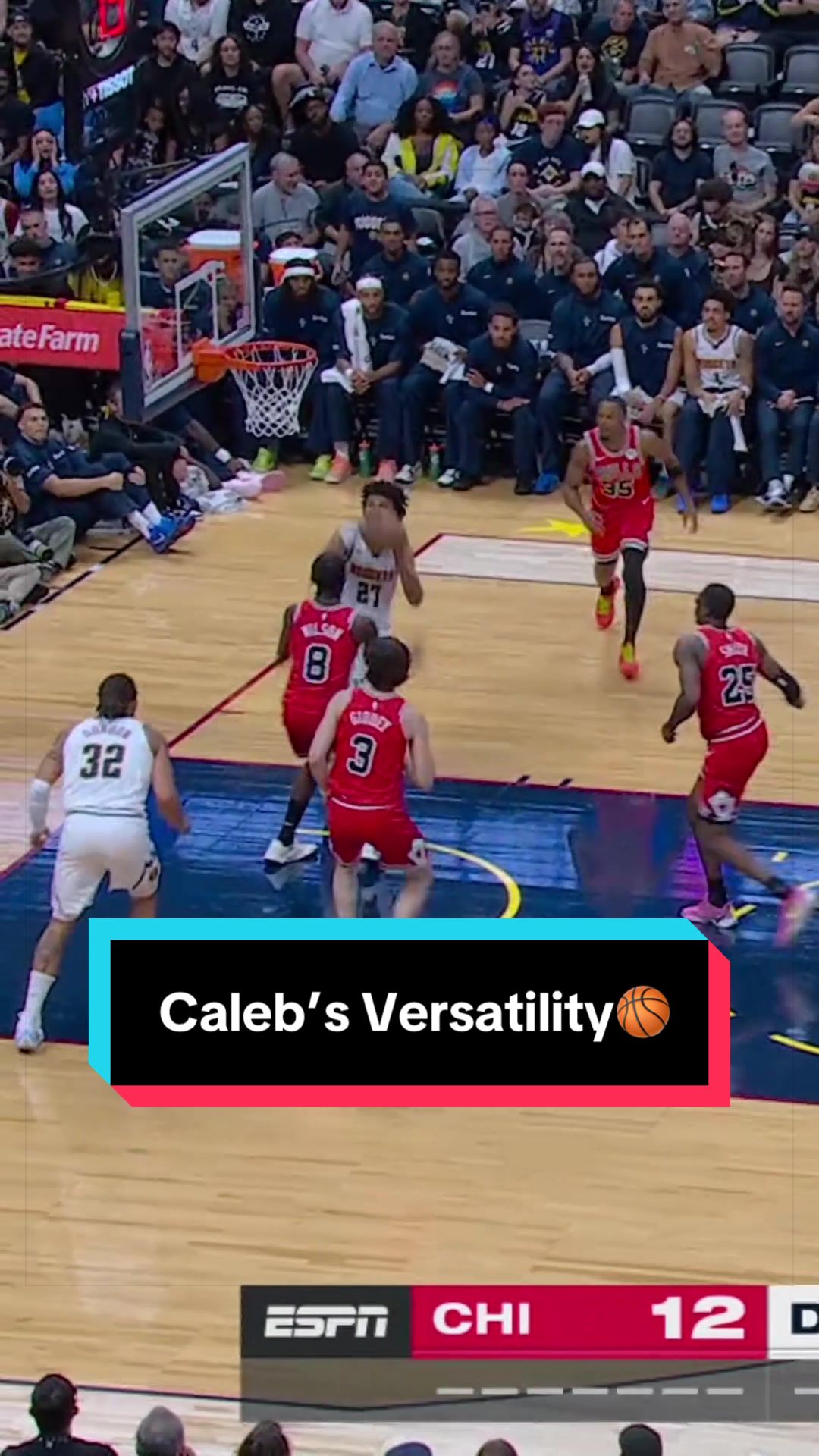 Caleb Wilson putting his skills on display 🍿 