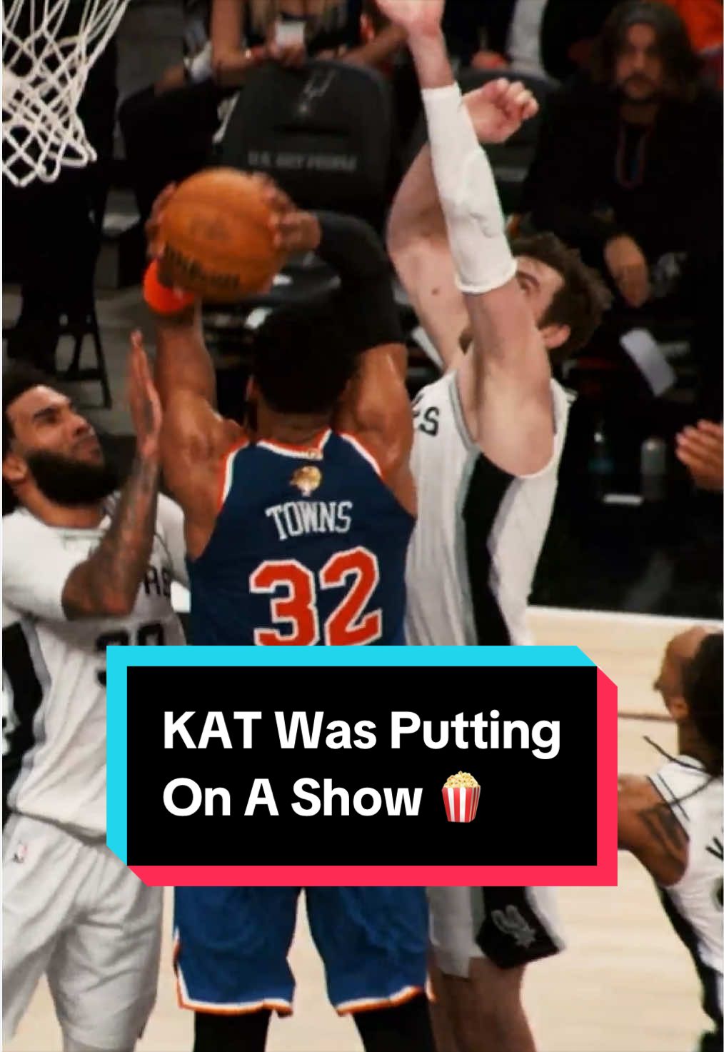 Karl-Anthony Towns was CRUCIAL to the Knicks’ championship run 👀