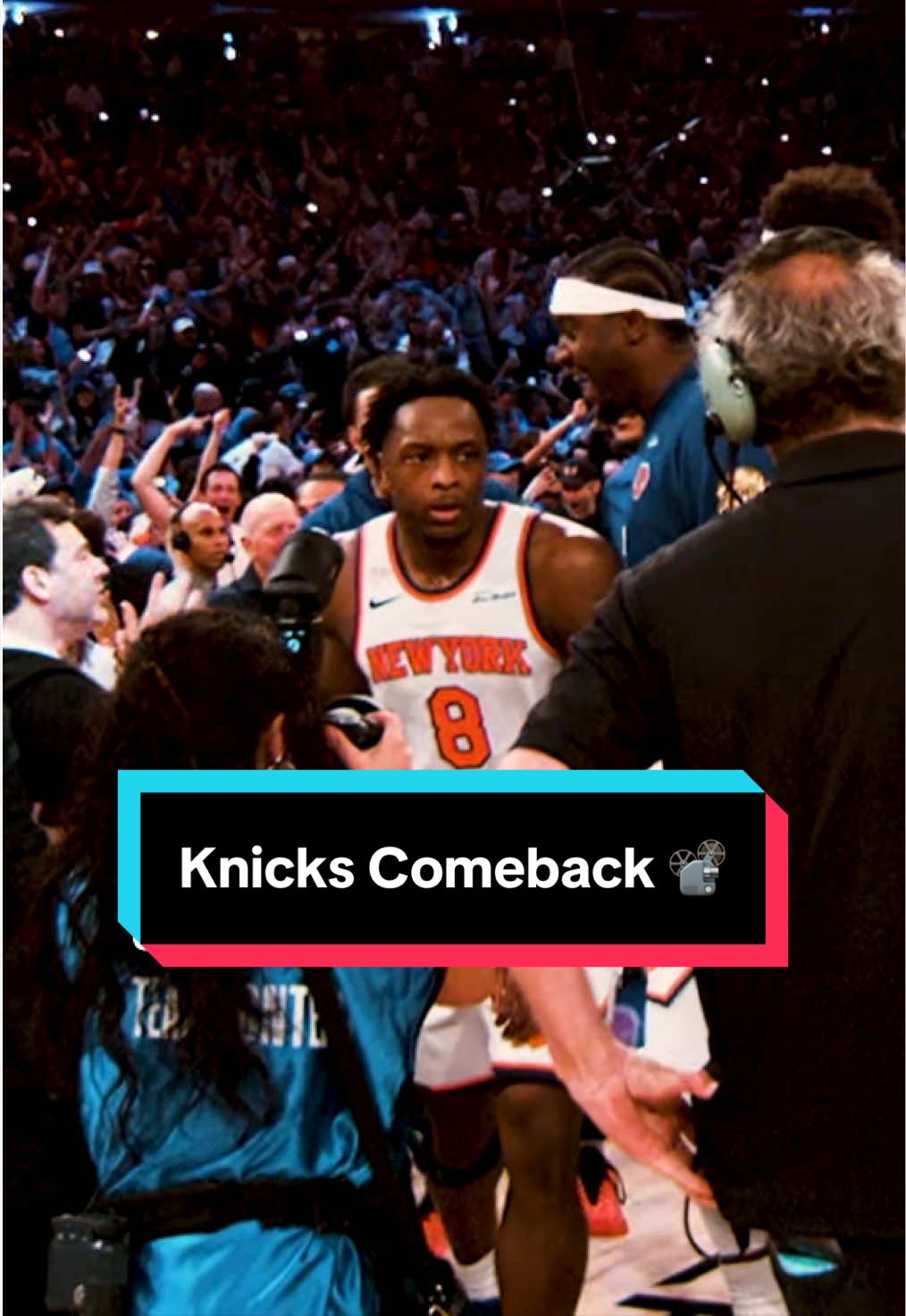 The final two plays at MSG last season sent the basketball world into a frenzy! New York's title defense begins TONIGHT at 7pm/et vs. Philly on NBC and Peacock 🏆 