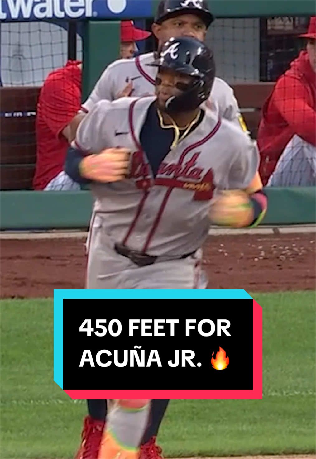 Ronald Acuña Jr. MASHED that one 💪 