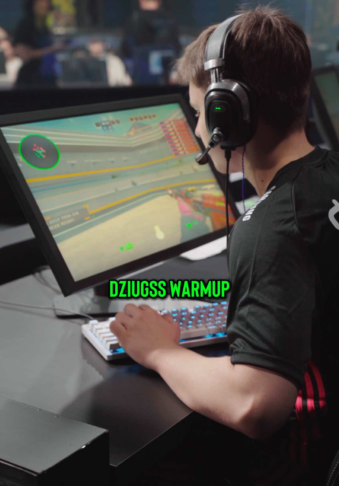 dziugss warming up before the match 🔥 